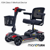 Golden Technologies Buzzaround XLS Four Wheel Mobility Scooter GB152-XL+
