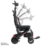 Rascal Power Mobility Carbon Cruiser Folding Power Chair